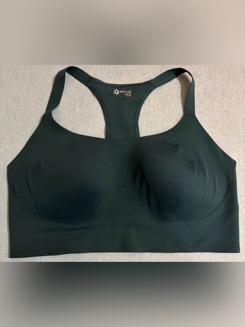 NWOT OFFLINE By Aerie Real Me Hold Up! Racerback Sports Bra